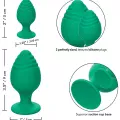 CalExotics Cheeky Buttplug 2’li Anal Plug Set Yeşil 2