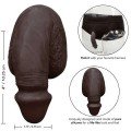 CalExotics Packer Gear Pure Silikon Packing Penis Siyah 10.25 cm 3