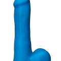 American Pop! Icon Slim 6″ Vac-U-Lock Özellikli Realistik Dildo 16.5 cm Mavi 2