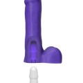 American Pop! Icon Slim 6″ Vac-U-Lock Özellikli Realistik Dildo 16.5 cm Mor 3