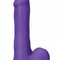 American Pop! Icon Slim 6″ Vac-U-Lock Özellikli Realistik Dildo 16.5 cm Mor 2