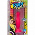 American Pop! Mode 4.5″ Silikon Anal Plug 11.5 cm Pembe 2