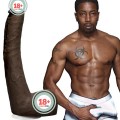 Signature Cocks Isiah Maxwell 10″ Ultraskyn Dildo 1