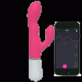 Lovense Nora Çiftler için Bluetooth ve Telefon Kontrollü Rabbit Vibratör 1