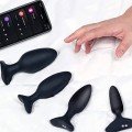 Lovense HUSH 2 Telefon ve Bluetooth Kontrollü Anal Plug 1″ 2
