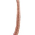 King Size Ultra Gerçekçi Çift Başlı Dildo 36 cm 2