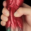 Lovetoy 10” Dual Density Silicone Şişirilebilir Monster Dildo Ek Resim
