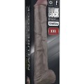 Lovetoy 14.5” Dual Layered Bendable Silicone Cock XXL Dildo 37.5cm Ek Resim