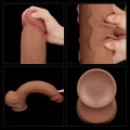 LoveToy 14” Sliding Skin Dual Layer Çift Katmanlı Dev Dildo 36 cm 6
