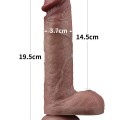 Lovetoy 7.5” Dual Layered Silicone Realistik Dildo 19.5 cm 3
