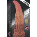 LoveToy Çift Katmanlı Platinyum Silikon Monster Dildo 25 cm Ek Resim