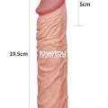 LoveToy Pleasure X Tender Realistik Penis Kılıfı 5 cm Uzatmalı 3