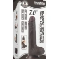 LoveToy Sliding Çift Katmanlı Realistik Dildo 17.5 cm Siyah Ek Resim