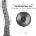 Lovetoy 14.5” King Sized Vibrating Vibrax Slider Titreşimli Şarjlı Anal Dildo 37cm 3