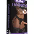 LoveToy Easy Strapon Set Belden Bağlamalı İçi Dolu 20 cm Ek Resim