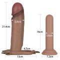 LoveToy Ingen 9” Enhanced Set L/XL/2XL İçi Boş Belden Bağlamalı Penis 21.4cm 2