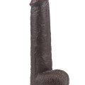 LoveToy Sliding Çift Katmanlı Realistik Dildo 23 cm Siyah 2