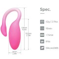 Magic Flamingo Max Çiftler için Giyilebilir Telefon Kontrollü Vibratör 5