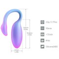 Magic Flamingo Max Çiftler için Giyilebilir Telefon Kontrollü Vibratör Mavi 3