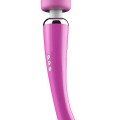Yeni Curved Elegance Magic Wand Masaj Cihazı Şarjlı Pembe 1