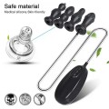 4 Farklı Silikon Plug’lı Şarjlı Titreşimli Şişirilebilir Anal Set Ek Resim