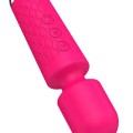 NOXXX Mini Güçlü Şarjlı Wand Masaj Vibratörü 15 cm Pembe 2