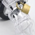 Transparan Chastity Cage Ayarlanabilir Penis Kilidi 4