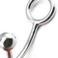 Stainless Steel Penis Halkalı Anal Plug 3