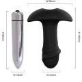 Titreşimli Giyilebilir Penis Butt Plug 2
