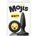 Moji’s WTF Mini Silikon Plug Emoji Yüzü Siyah 2