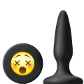 Moji’s WTF Mini Silikon Plug Emoji Yüzü Siyah 1
