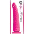 NS Novelties Pleasures Thin 8″ Realistik Dildo 20 cm 3