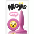 Moji’s WTF Mini Silikon Plug Emoji Yüzü Pembe 2