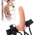 Pipedream İçi Boş Titreşimli Belden Bağlamalı Penis 20 cm 6