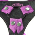 Pipedream Dillio 7″ Strap on Suspender Harness Set Pembe 5