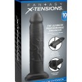 Pipedream X-tensions Silikon İçi Boş Protez Penis Siyah 25 cm 5