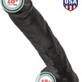 King Cock Realistik Uzun Dildo 36 cm Siyah 1