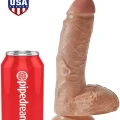 Pipedream King Cock 8″ Cock with Balls 20 cm Karamel 5