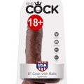 Pipedream King Cock W/ Balls 8″ Realistik Penis Melez Ek Resim