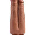 Pipedream King Cock Çift Penisli İçi Dolu Belden Bağlamalı 18 cm 4