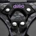 Pipedream Dillio 6″ Strap on Suspender Harness Set Mor 5