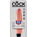 Pipedream King Cock 6” Vibrating Stiffy Ten 15.5 cm 3