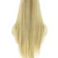 Uzun Düz Kahküllü Röfleli Sarı Peruk 2