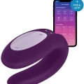 Satisfyer Double Joy Çiftler İçin Akıllı Telefon Kontrollü Vibratör 2
