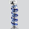 ToyJoy Glass Worxx G-Spot Gemstone 18 cm Şık Cam Dildo 2