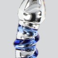 ToyJoy Glass Worxx G-Spot Gemstone 18 cm Şık Cam Dildo 3