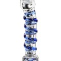 ToyJoy Glass Worxx G-Spot Gemstone 18 cm Şık Cam Dildo 1