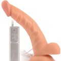 VSCNovelty Mr. Rude Buzzer 9” Titreşimli Eğik Realistik Penis 23 cm 2