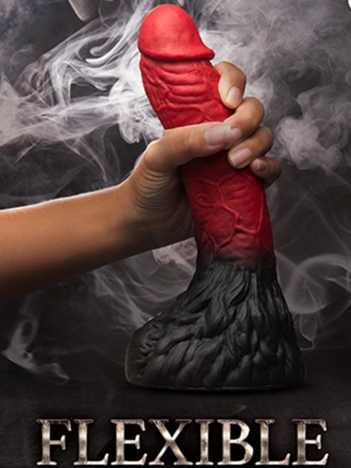 The Realm Lycan Lock On Werewolf Dildo 20 cm 4