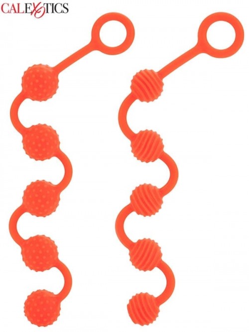 CalExotics Beads Silikon Anal Toplar Orange